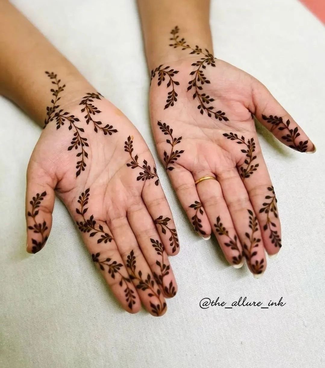 leaves mehndi design-07