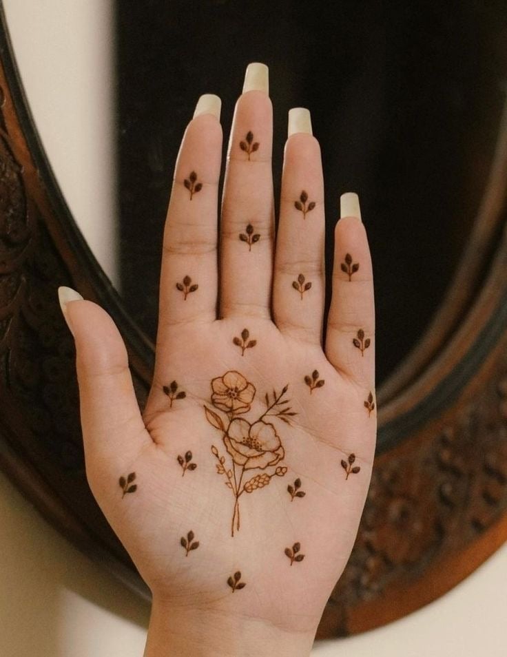 Elegant mehndi design-08