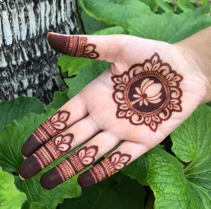 indo-arabic mehndi design-12