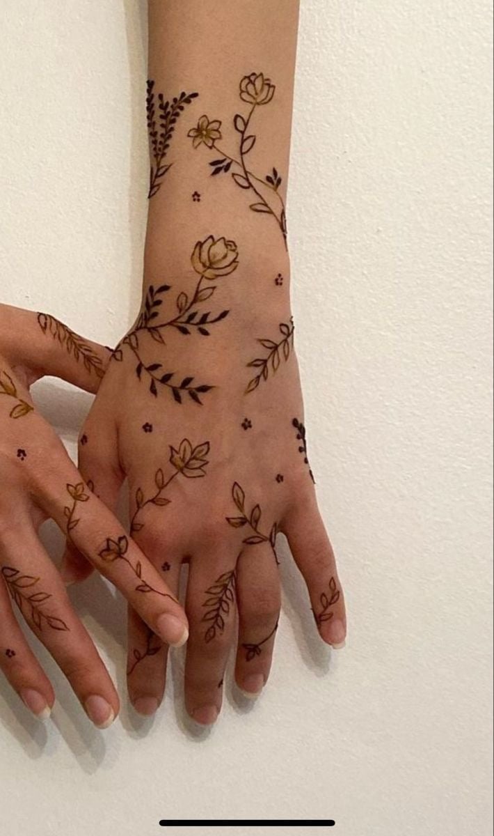 Enchanting mehndi design-20