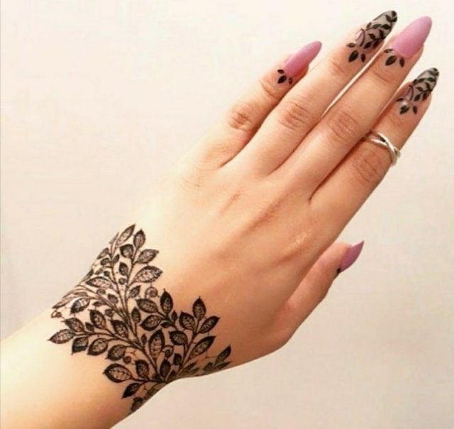 Easy Simple Mehendi Designs