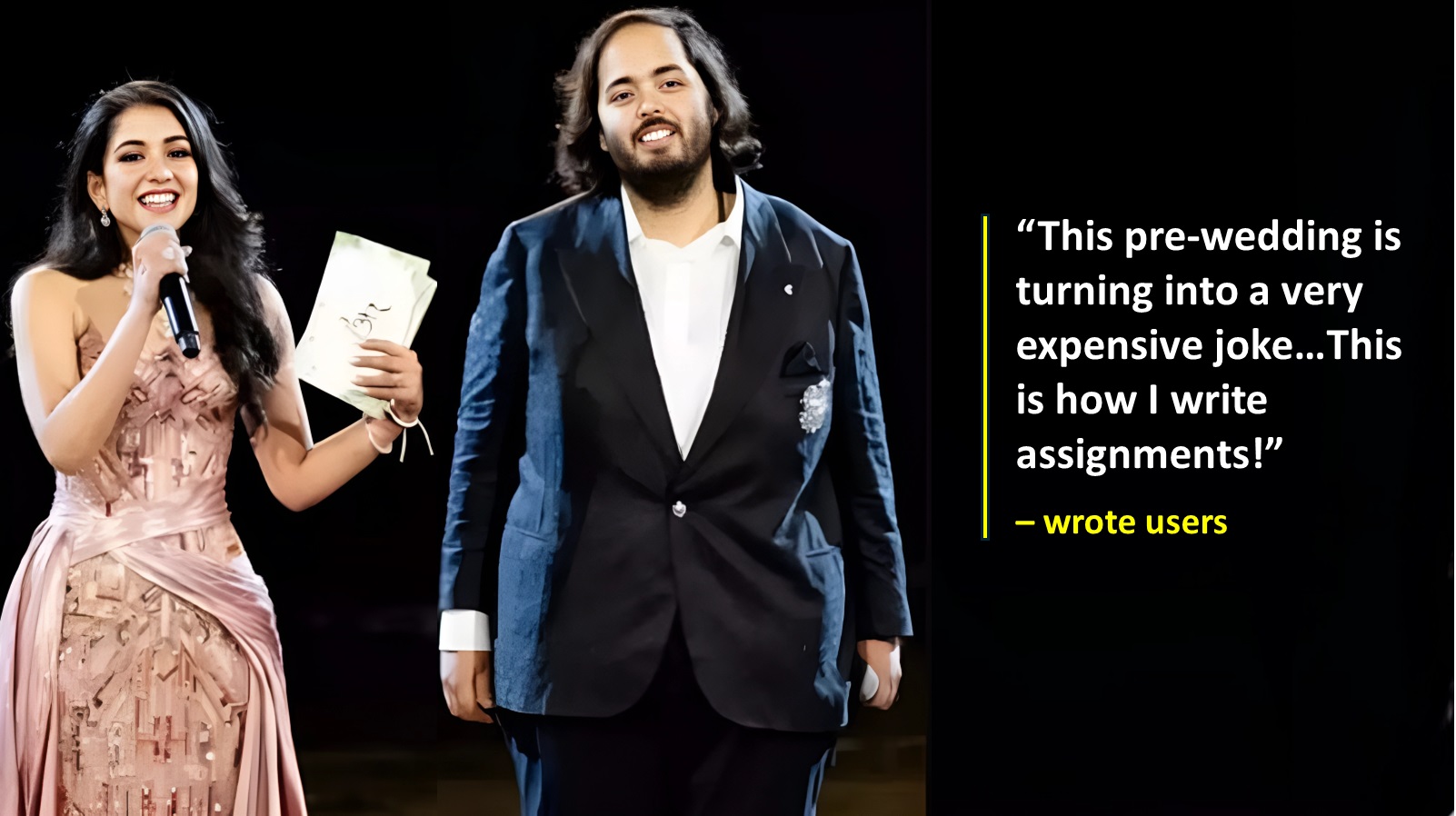 Radhika Merchant Copied Her Speech For Anant Ambani From A Movie 