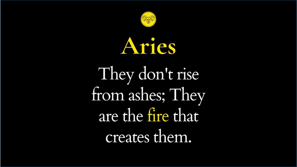 Aries Quotes IForHer