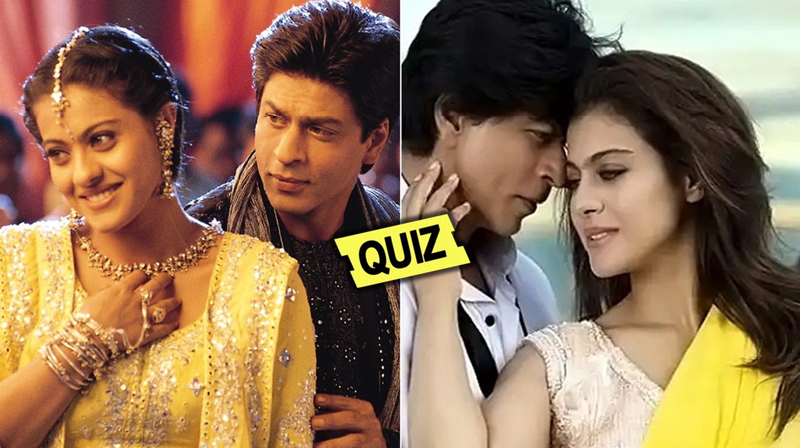 Shah Rukh Khan Kajol Songs Quiz