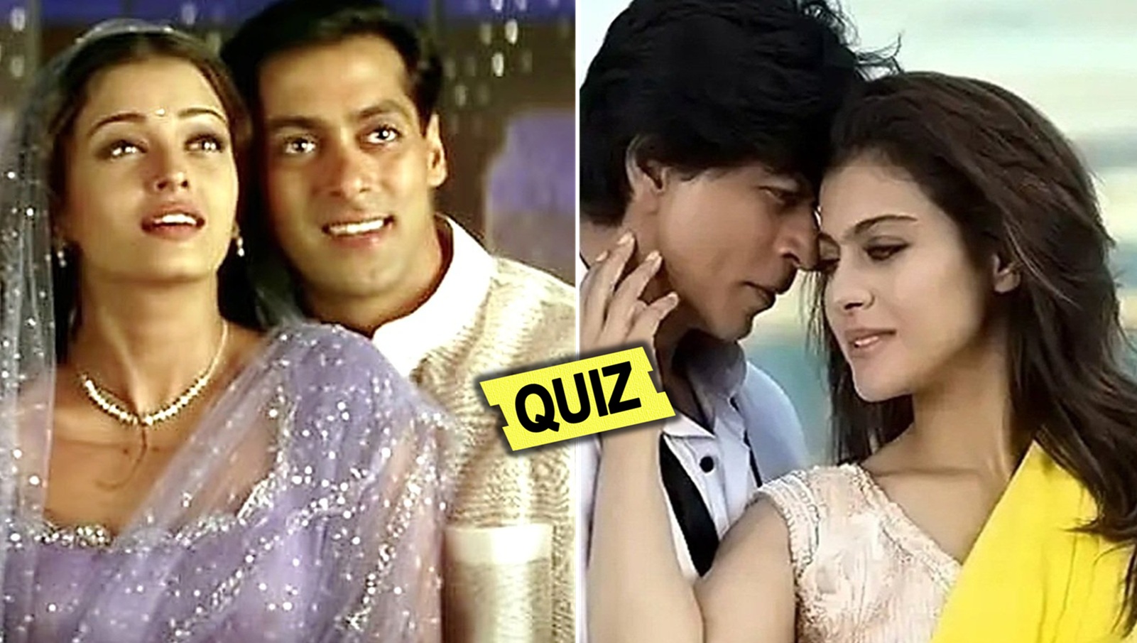 Shah Rukh Khan Salman Khan Love Songs Quiz