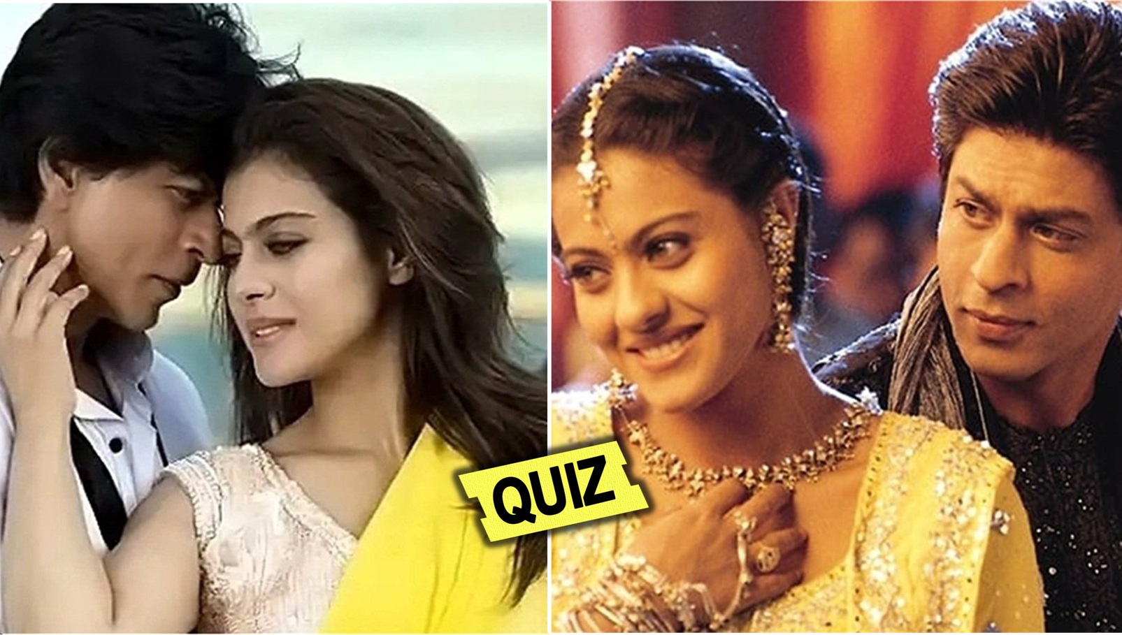 Shah Rukh Khan Kajol Songs Quiz