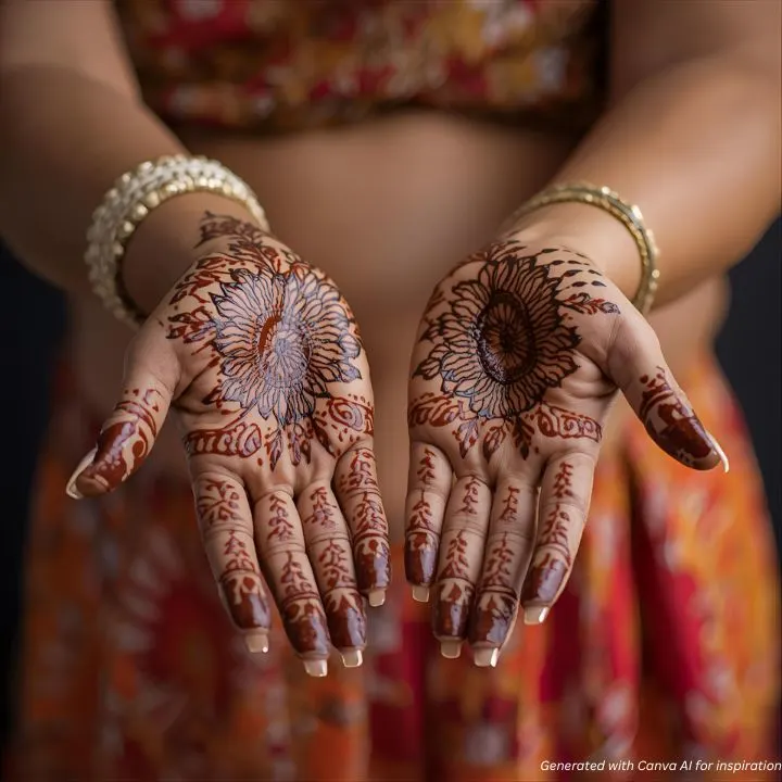 Mehendi Designs for Navratri - 16