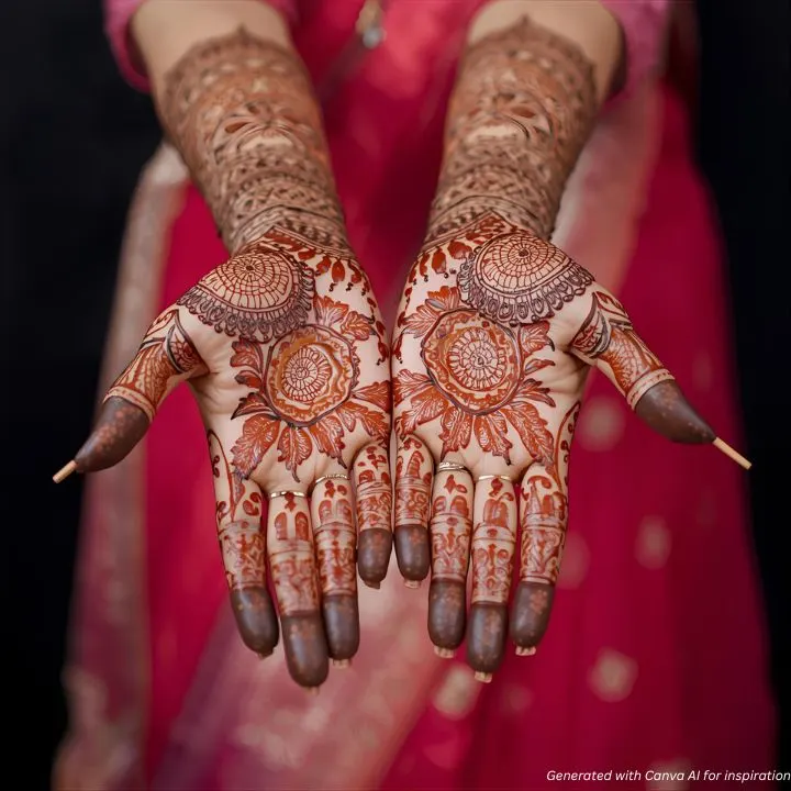 Mehendi Designs for Navratri - 17