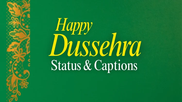 Happy Dussehra Status Instagram Captions
