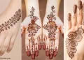 Diwali Mehndi Designs Simple Beautiful Full Front Back Hand