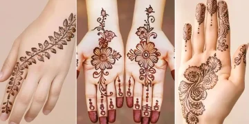Diwali Mehndi Designs Simple Beautiful Full Front Back Hand