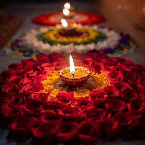 Easy Simple Diwali Rangoli Designs 