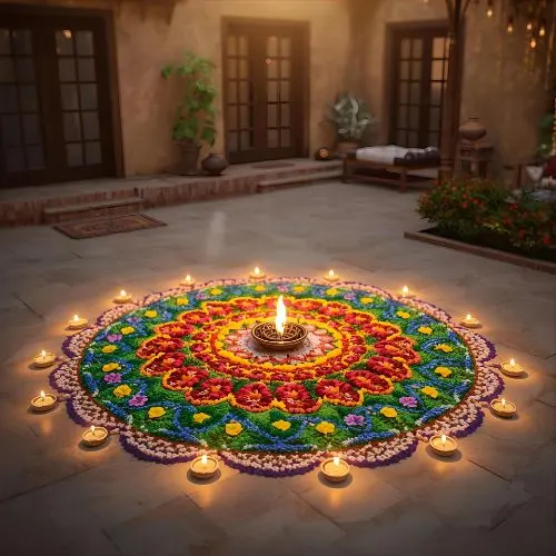 Happy Dhanteras Rangoli Idea - 11