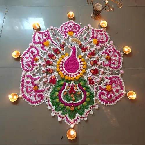 Happy Dhanteras Rangoli Idea - 12 (2)