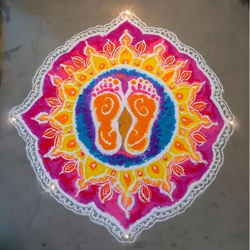 Happy Dhanteras Rangoli Idea - 16