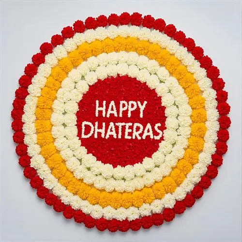 Happy Dhanteras Rangoli Idea - 5