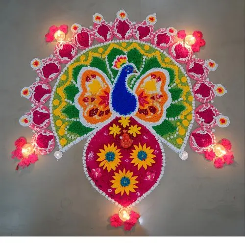 Happy Dhanteras Rangoli Idea - 9