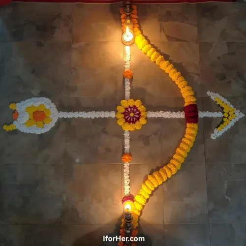 Dusshera Rangoli Designs 9