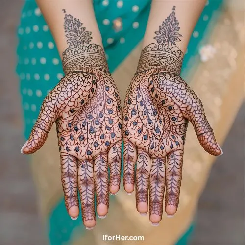 Special Karwa Chauth Mehendi Designs - Full Hand, Back Hand 06