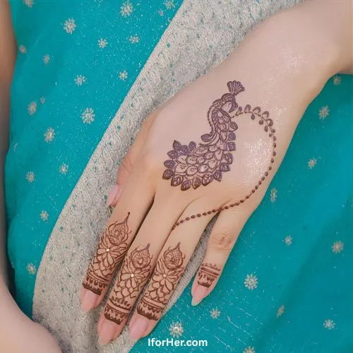 Special Karwa Chauth Mehendi Designs - Full Hand, Back Hand 13