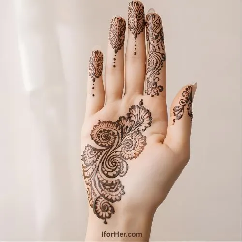 Special Karwa Chauth Mehendi Designs - Full Hand, Back Hand 21