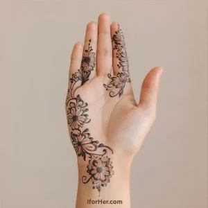 Traditional Festive Rakhi Mehendi Design