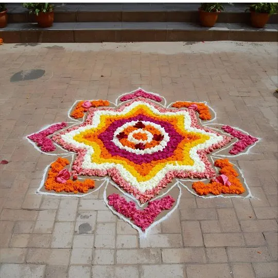 Easy Simple Diwali Rangoli Designs 