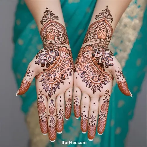 Special Karwa Chauth Mehendi Designs - Full Hand, Back Hand 04