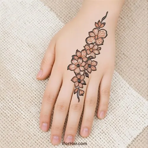 Special Karwa Chauth Mehendi Designs - Full Hand, Back Hand 27