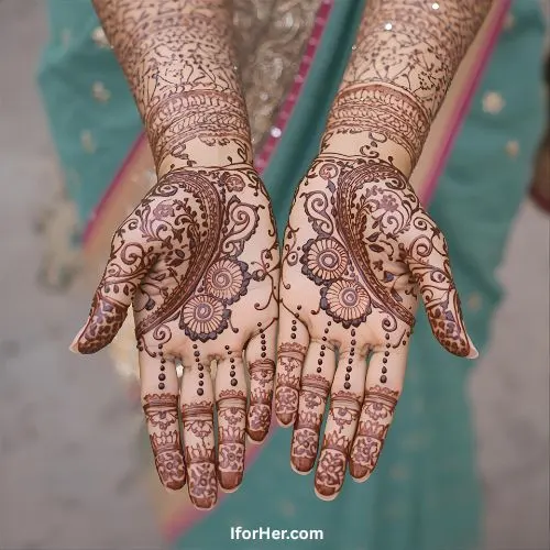 Special Karwa Chauth Mehendi Designs - Full Hand, Back Hand 01