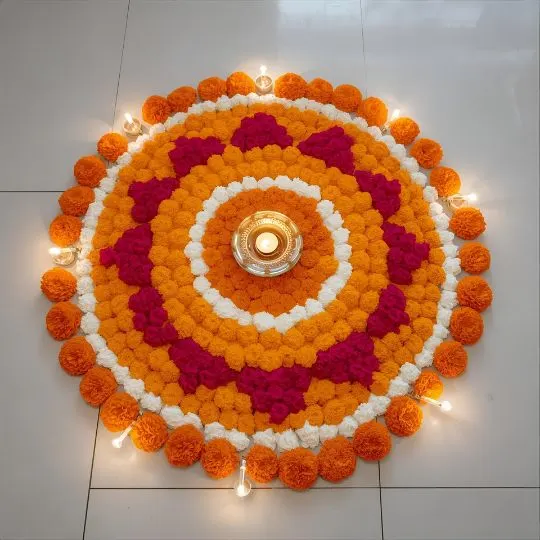 Easy Simple Diwali Rangoli Designs 