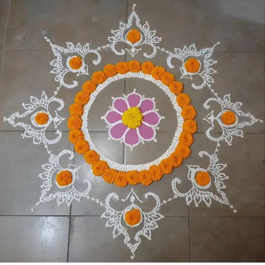 Easy Simple Diwali Rangoli Designs 