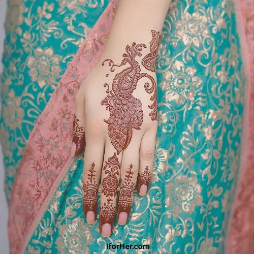 Special Karwa Chauth Mehendi Designs - Full Hand, Back Hand 17