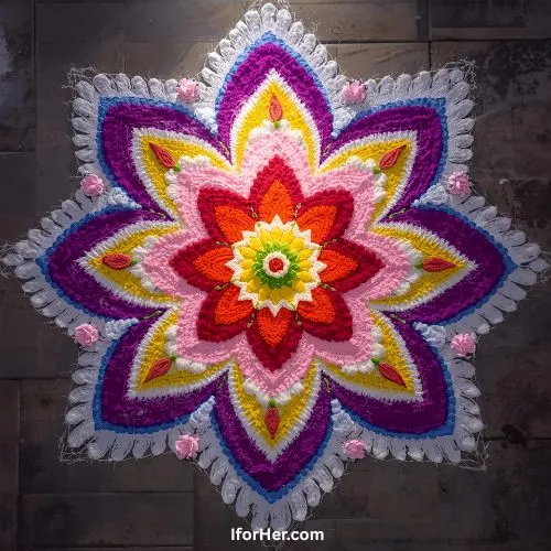 Dusshera Rangoli Designs 12