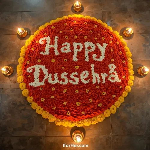 Dusshera Rangoli Designs 6