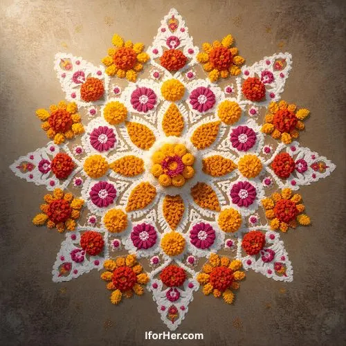 Dusshera Rangoli Designs 15