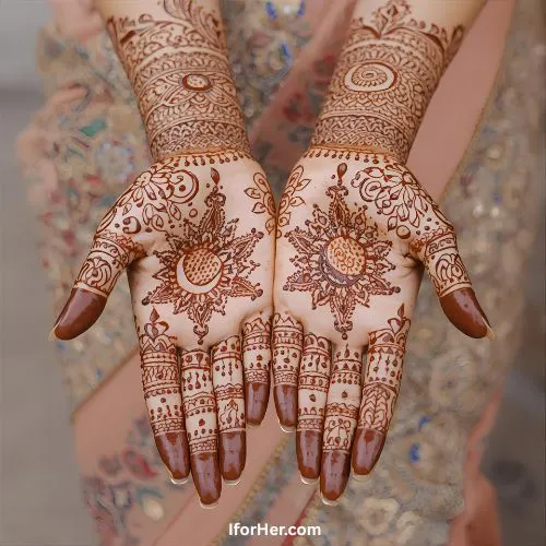 Special Karwa Chauth Mehendi Designs - Full Hand, Back Hand 07