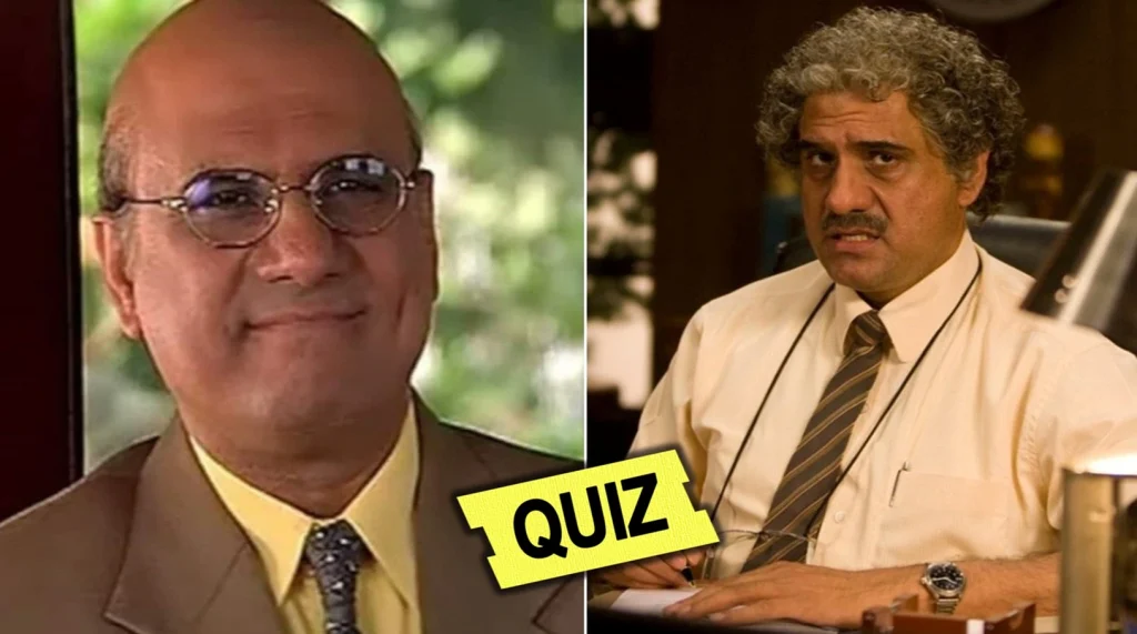 Boman Irani Movie CHaracter Quiz