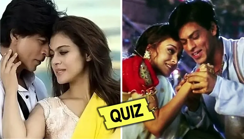 Shah Rukh Khan Love Songs Movie Quiz