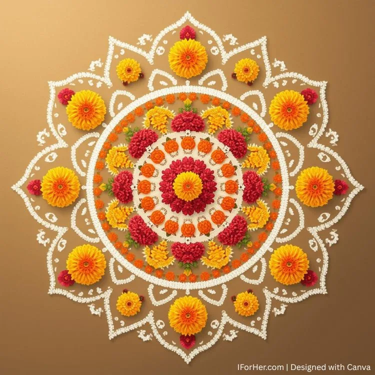 Happy New Year Rangoli Ideas for 2026 - 9