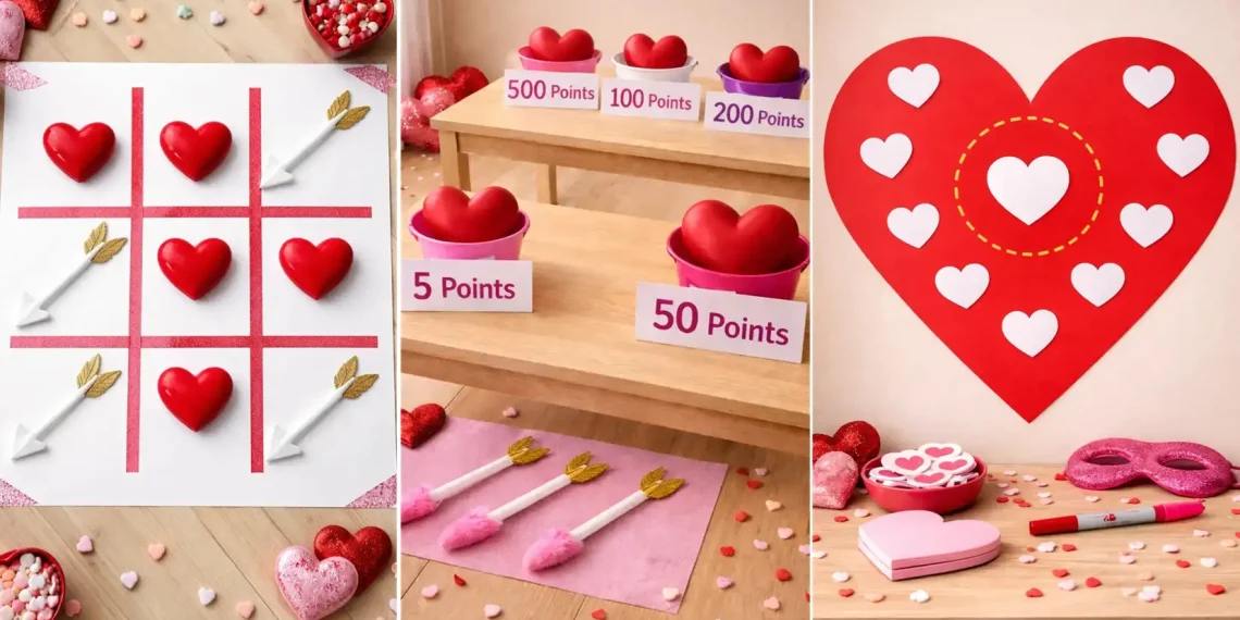 Valentines Day Games for Kids Party Ideas