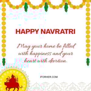 Happy Navratri Messages and Wishes with Images