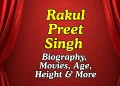 Rakul Preet Singh Height Weight Bio