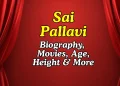 Sai Pallavi Bio Age Net Worth