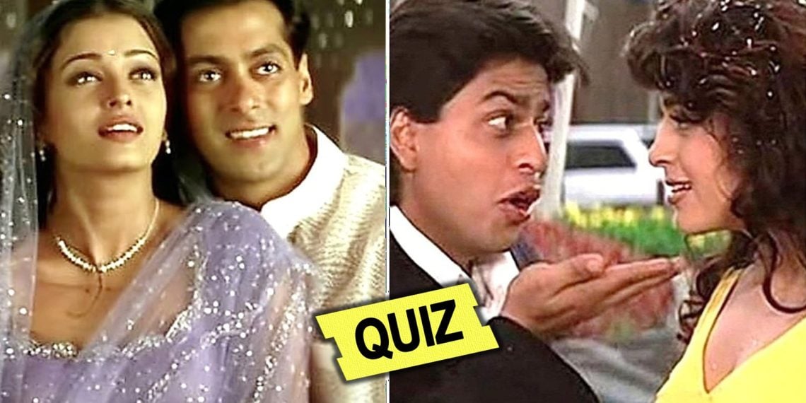 Shah Rukh Khan Salman Khan 90s Movie Songs Quiz