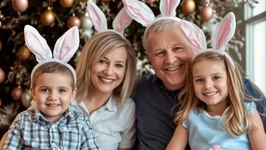 Happy Easter Wishes for Granddaughter, Grandson from Grandparents