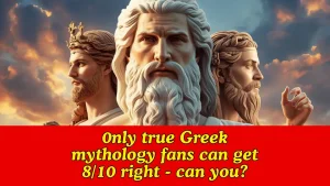 Greek Mythology Quiz on Greek Gods