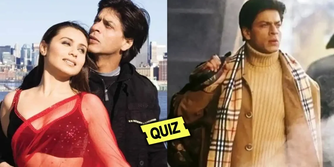 Shah Rukh Khan 2000s Movie Job Quiz