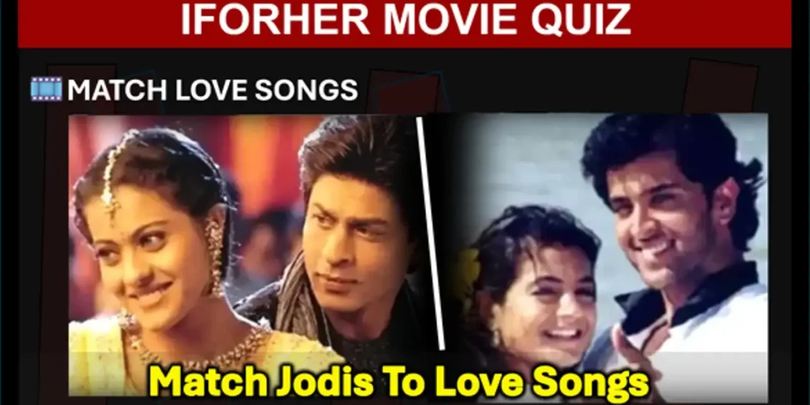 Match Jodis To Love Songs Quiz