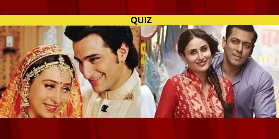 Saif Ali Khan Kareena Kapoor Love Songs Quiz